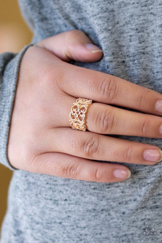 Tell Me How You Really FRILL - Rose Gold