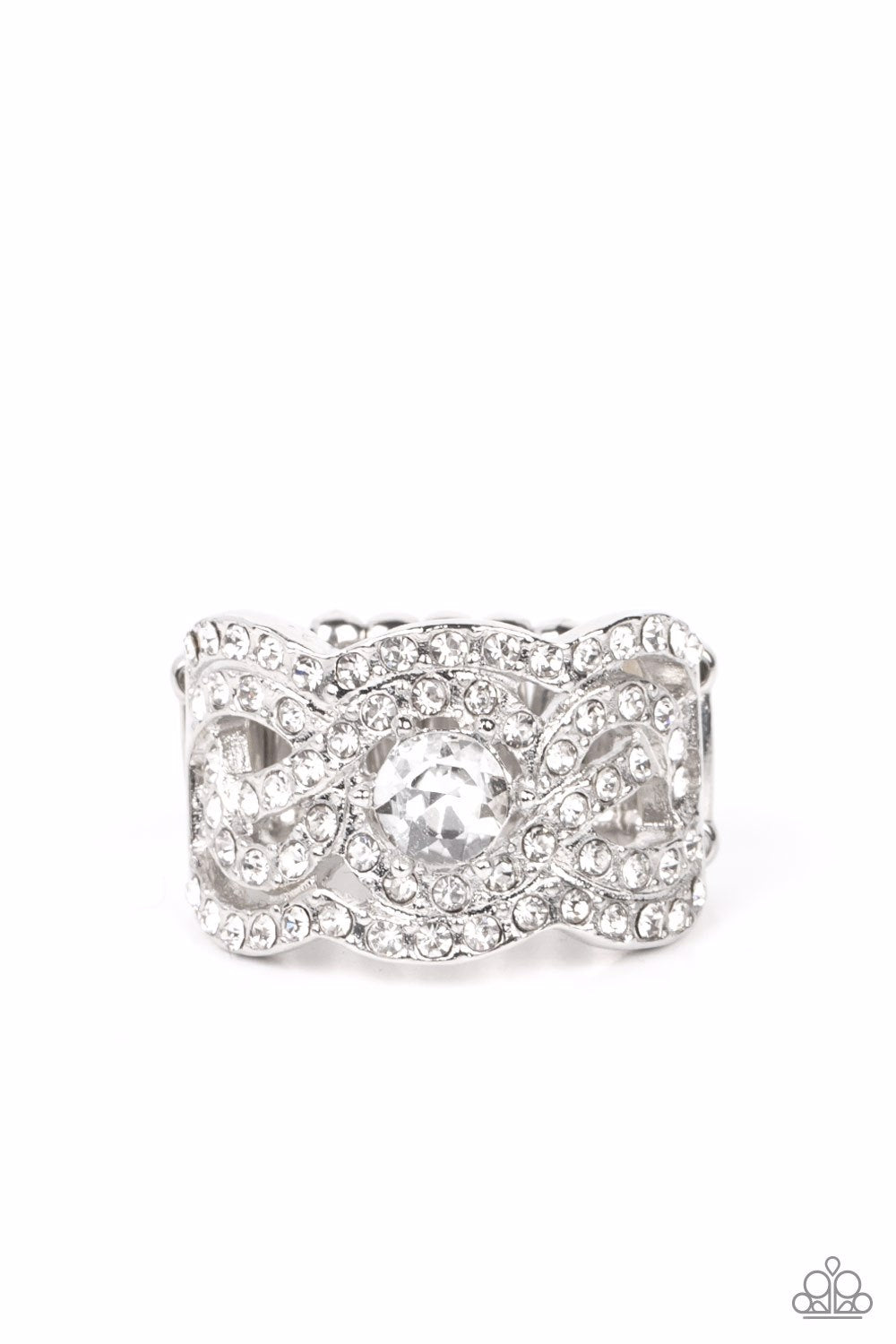 Doting on Dazzle - White