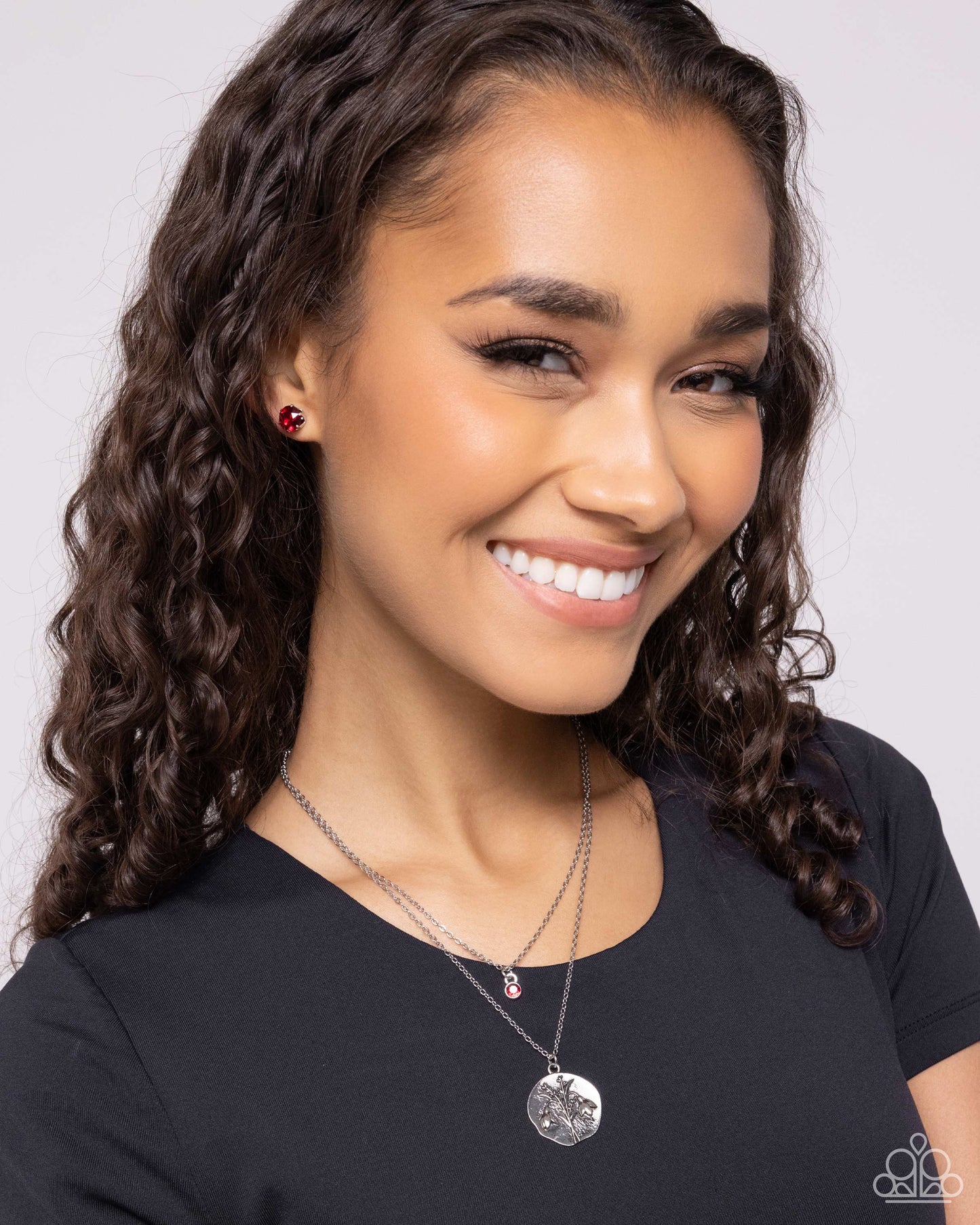 January Birthstone Beauty - Red