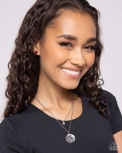 January Birthstone Beauty - Red