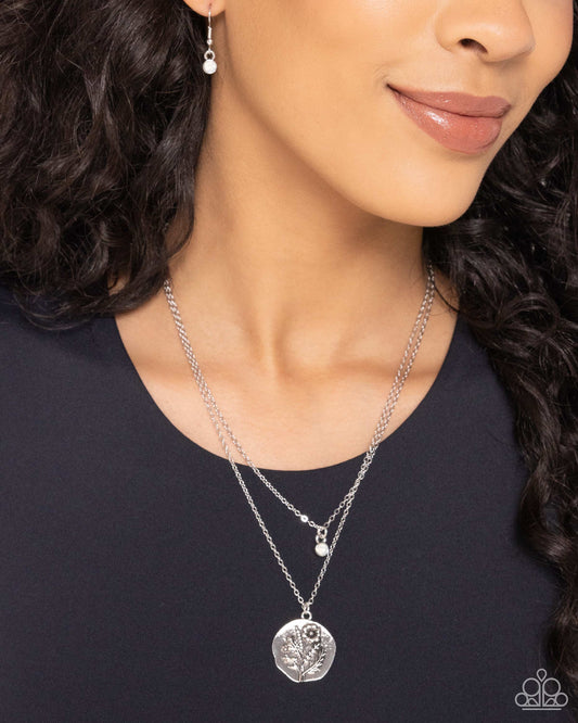 October Birthstone Beauty - White Opalescent