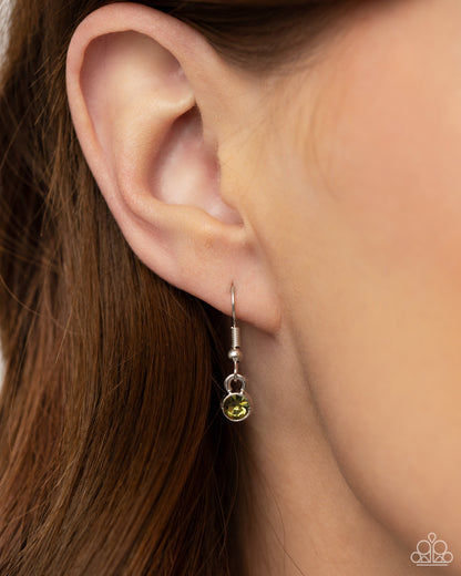 August Birthstone Beauty - Dark Forest Green