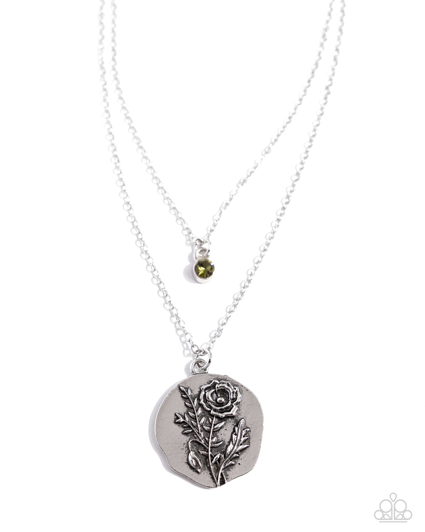 August Birthstone Beauty - Dark Forest Green