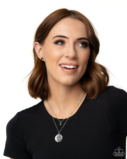 August Birthstone Beauty - Dark Forest Green