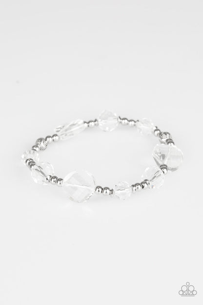 Starry-Eyed Elegance - White